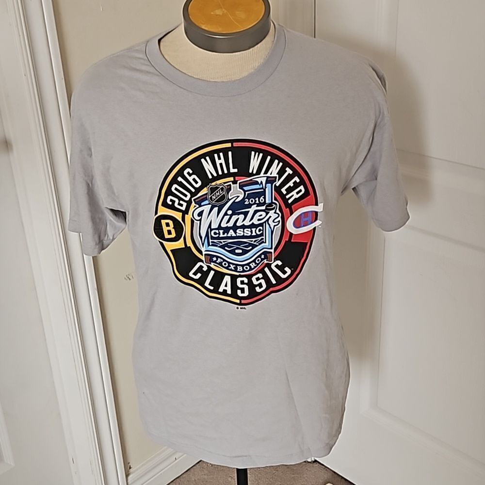 NHL Men's Hockey 2016 Winter Classic Boston Bruins&Canadian Montreal T-S…